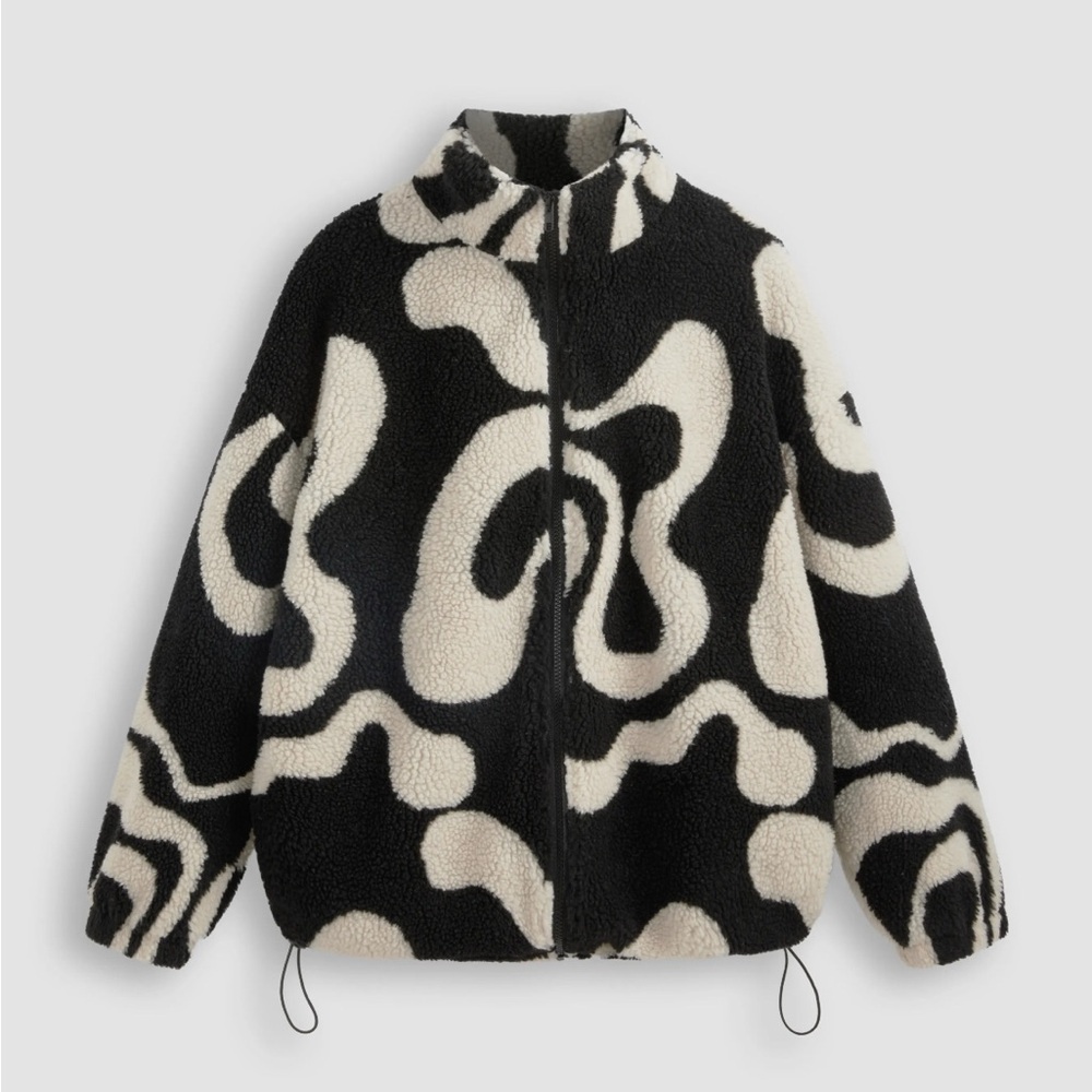 Fleece zip up jacket